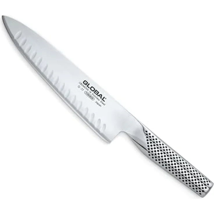 Global Kochmesser mit Kullen 20 cm G-77