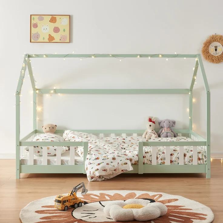 Hausbett Sisimiut 140x200 cm Mintgrün / Weiß [en. casa] – Bild 2