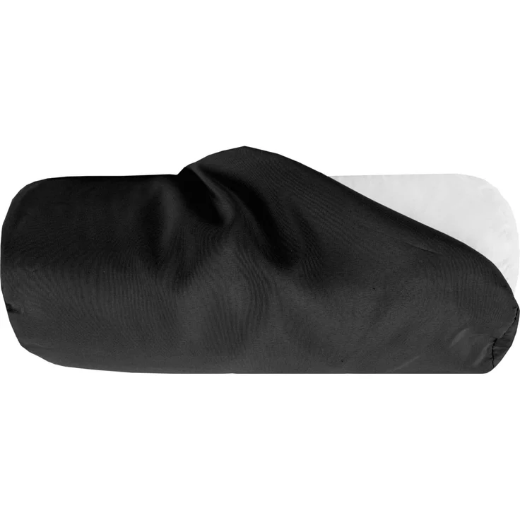 Bestlivings Bezug für Nackenrolle 10x25cm ( BxL ) Bezug in Schwarz, in vielen Farben – Bild 4
