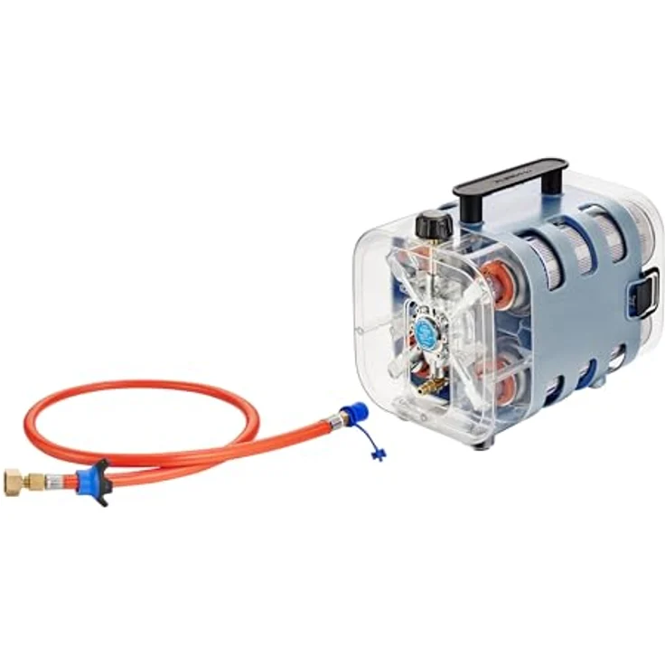 Cadac Quad Power Pak, tragbare Gasversorgung mit Schnellverschluss und Tragetasche, 8 Stunden Betriebsdauer für Camping und Grill-Essentials – Bild 2