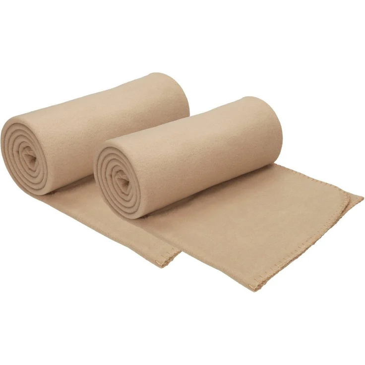 Wohndecke 2 Stück Fleecedecken Kuscheldecken Größe 130x170 cm, Betz – Bild 2
