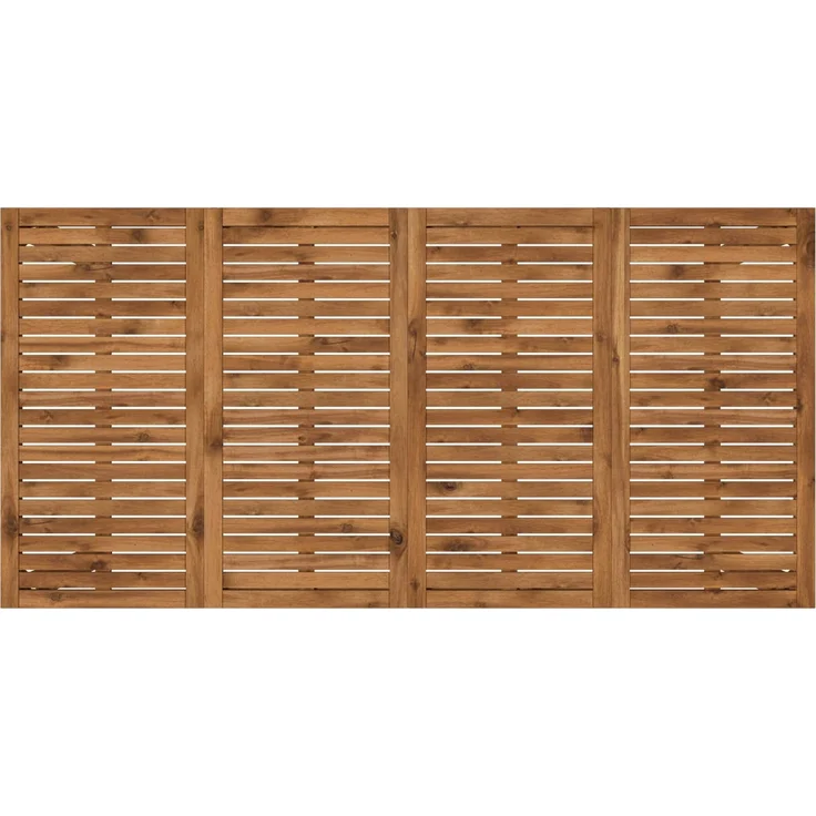 vidaXL Gartenbar-Tisch LAREN Natur 180 x 88,5 x 105 cm 901262 – Bild 5