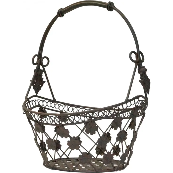 Henkelkorb Tecla mittel ca. 36 cm - Gartendekoration