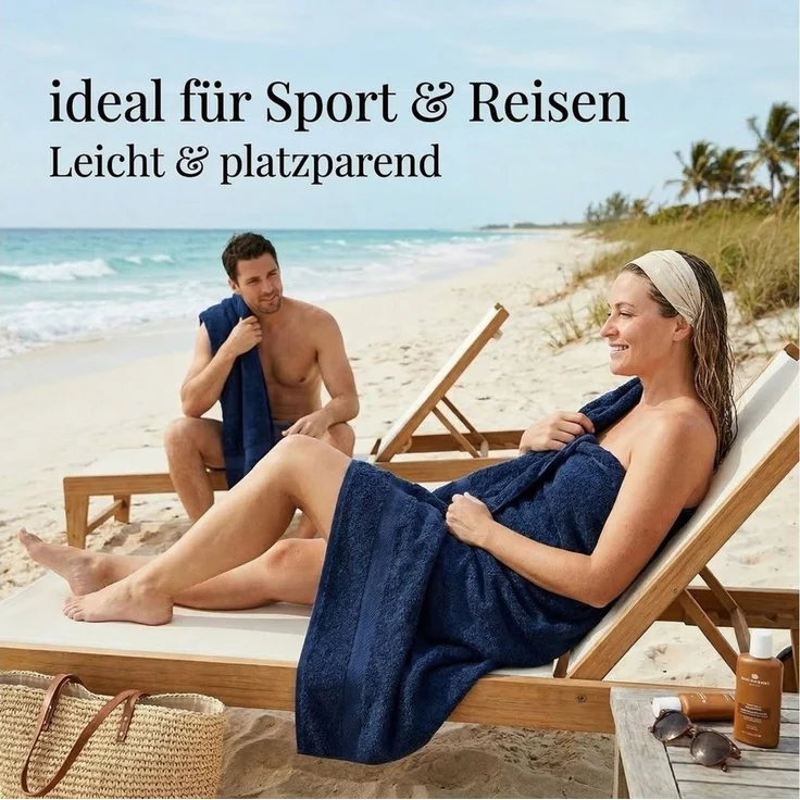 Betz Handtücher 10-teiliges Handtuch Set Premium, 100% Baumwolle (10-St), 4 Handtücher 50x100 cm, 2 Duschtücher 70x140 cm, 2 Gästetücher 30x50 – Bild 3