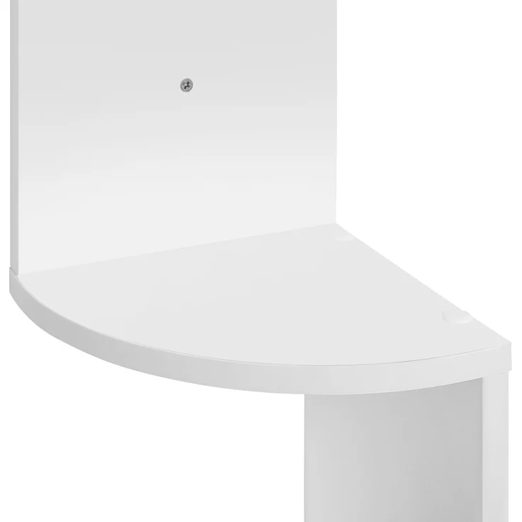 Vasagle Eckregal, 2-tlg, Wandregal, Bücherregal mit 5 Ablagen – Bild 5