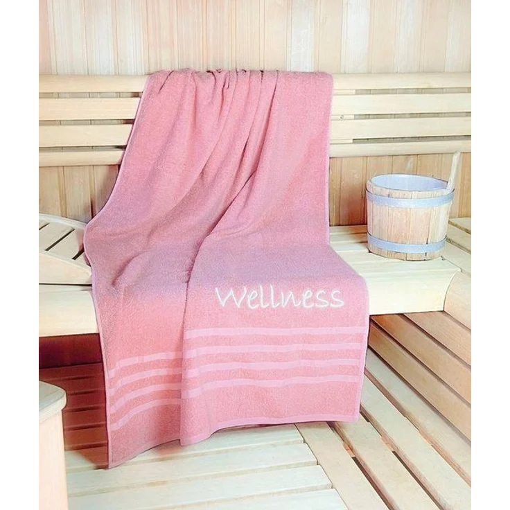 KiNZLER Saunatuch Wellness, Sauna - Größe 90/200 cm, Jacquard (1-St), leichte Qualität, verschiedenen Designs, auch als 2er Set – Bild 2