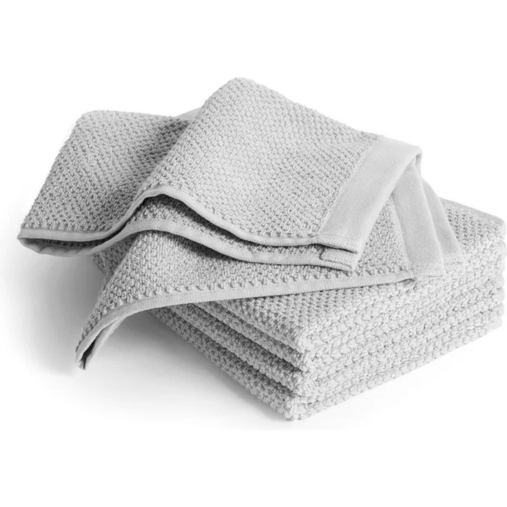 herzbach home Gästehandtücher Spa 30x50 cm, (5-St), 525g/m², Premium-Qualität, 100% Baumwolle, einfarbig – Bild 2