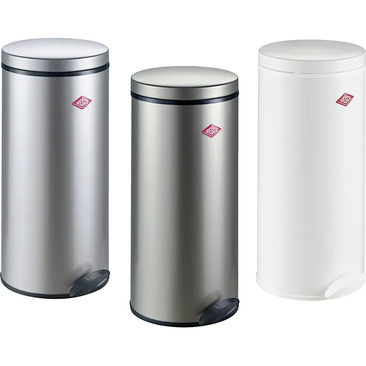 Wesco Abfallsammler 22 Liter - Weiß