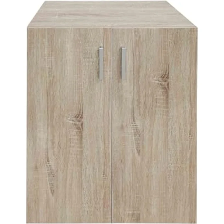 HTI-Living Kommode Kommode mit 2 Regalfächern Nina Sonoma (Stück, 1 St, 1 Kommode), Anrichte Sideboard Schrank – Bild 3