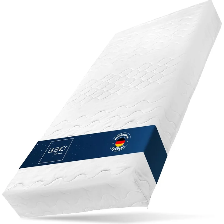 LILENO HOME Matratzenbezug 100x200 cm Reißverschluss - waschbarer Matratzenschoner aus Microfaser ideal für Allergiker - extra weicher Schonbezug für Matratzen (rundum) Höhe 14-16 cm – Bild 1