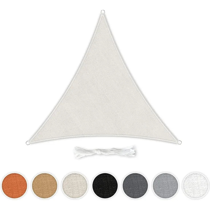 Hometex Premium Textiles Sonnensegel Sonnenschutz Windschutz - robust, stabil & vielseitig, robuster und stabiler Schattenspender für Garten, Balkon und Terrasse