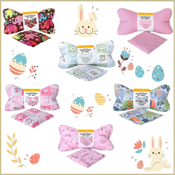 Dr. Berger Nackenstützkissen-Set Kuschelkissen Set "Noah", Set – Bild 8