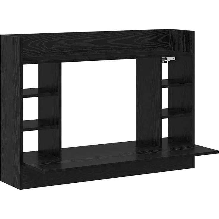 vidaXL Wandtisch Schwarz Eichen-Optik 105 x 48 x 75 cm Holzwerkstoff 869194