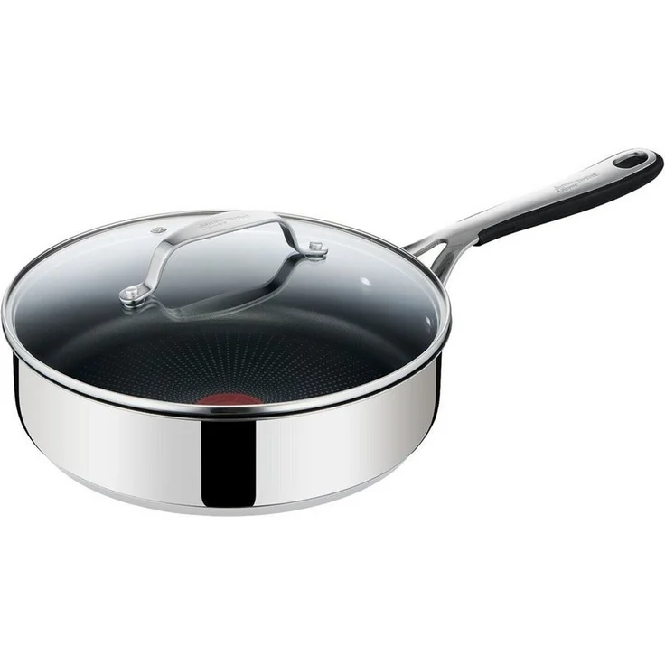 Tefal Jamie Oliver E31432 Schmorpfanne Edelstahl mit Deckel 25cm 3,2L – Bild 4