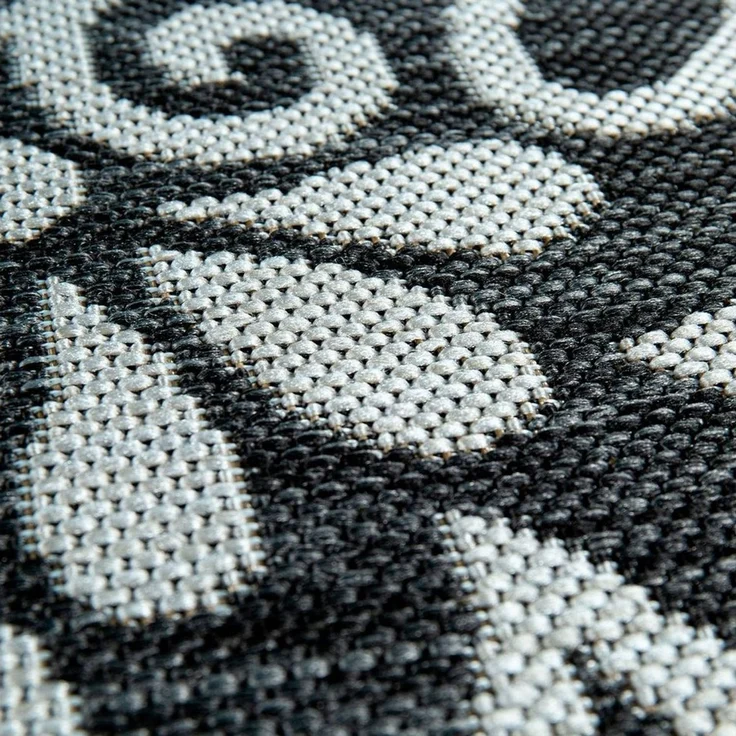Paco Home Teppich Coco 205, rechteckig, Höhe: 4 mm, Flachgewebe, Paisley Muster, In- und Outdoor geeignet – Bild 2