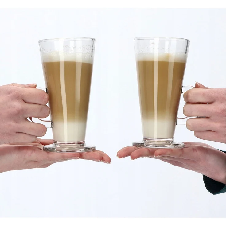 KADAX Kaffee-Latte-Gläser für Getränke, 6er-Set, 260 ml – Bild 5
