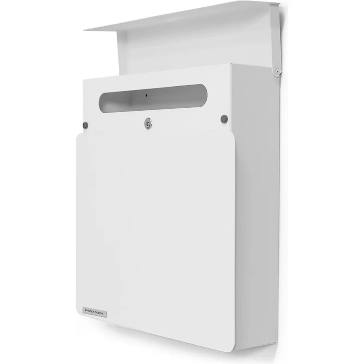 Spinder Design Briefkasten Inbox Weiß – Bild 3