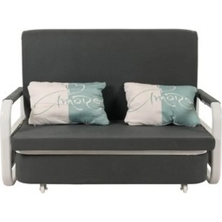 MCW Schlafsofa MCW-M83-130, Mit Armlehne und Kissen – Bild 6
