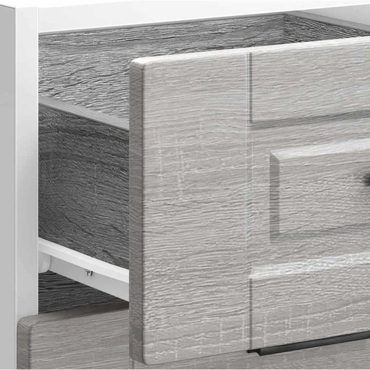 vidaXL Küchenunterschrank Porto Grau Sonoma Holzwerkstoff 854226 – Bild 8