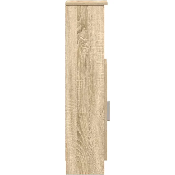 vidaXL Badezimmerschrank mit Rollenhalter Sonoma-Eiche 20,5x22x90 cm 858499 – Bild 6