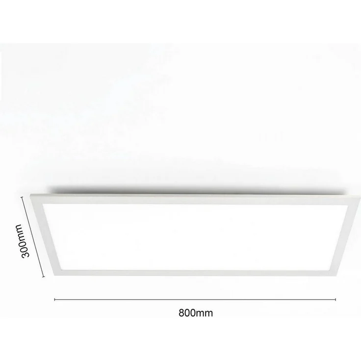 Lindby LED Deckenleuchte Livel, dimmbar, LED-Leuchtmittel fest verbaut, Farbwechsel warmweiß / tageslicht, Modern, PMMA, Aluminium, weiß, silber, 1 flammig, inkl. – Bild 3