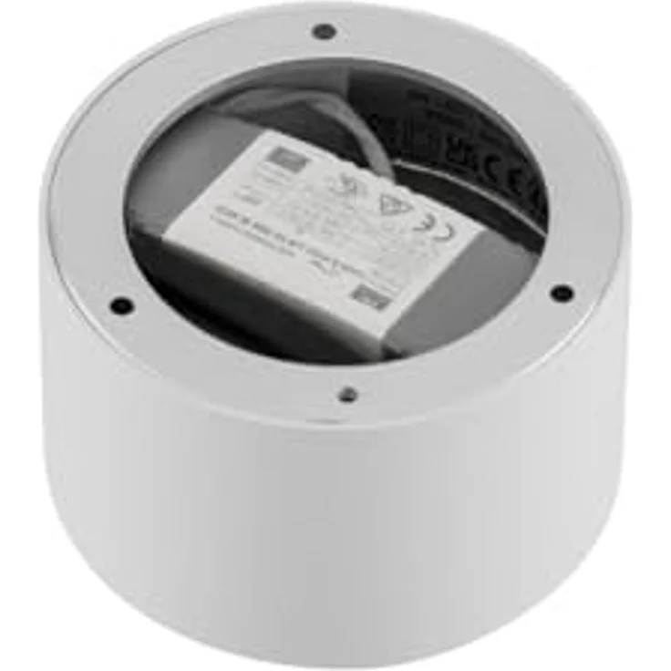 Lindby Deckenstrahler Nivoria, LED, Metall, Weiß warmweiß IP20, LED 9 W gesamt, warmweiß – Bild 7