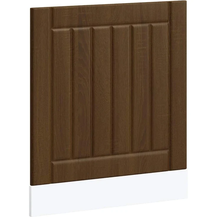 vidaXL Geschirrspülerblende Lucca Braun Eichen-Optik Holzwerkstoff 853904 – Bild 2