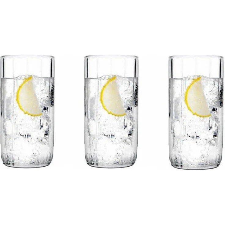 Pasabahce 420695 Nova Trinkglas Su Bardagi 3-teilig 360ML Trinkgläser Cocktailgläser Saftglas – Bild 5