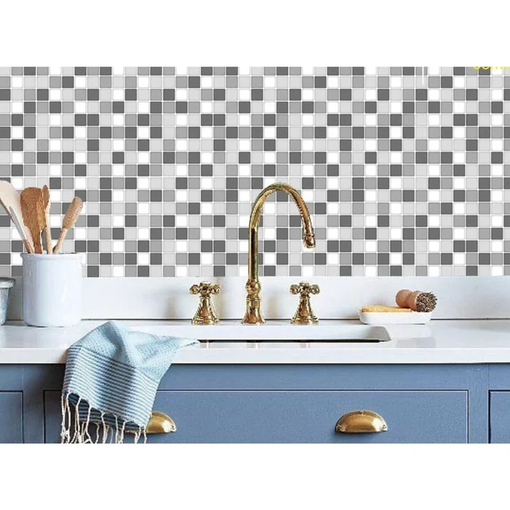 Fliesensticker "Mosaik" Wandsticker Wanddekoration Deko wohnen Heimwerker Set – Bild 6
