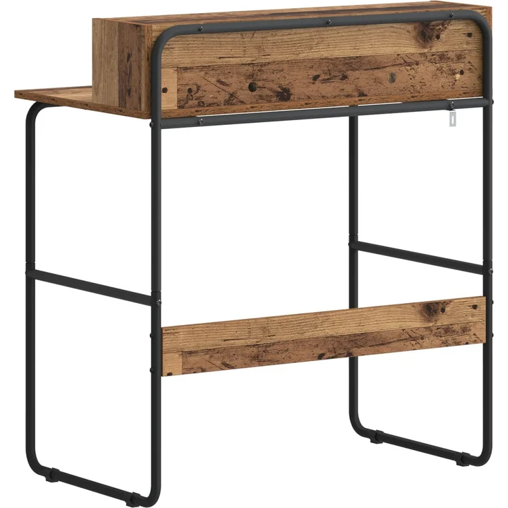 vidaXL Schreibtisch mit Stauraum Altholz 80 x 50 x 91 cm 8008024 – Bild 5