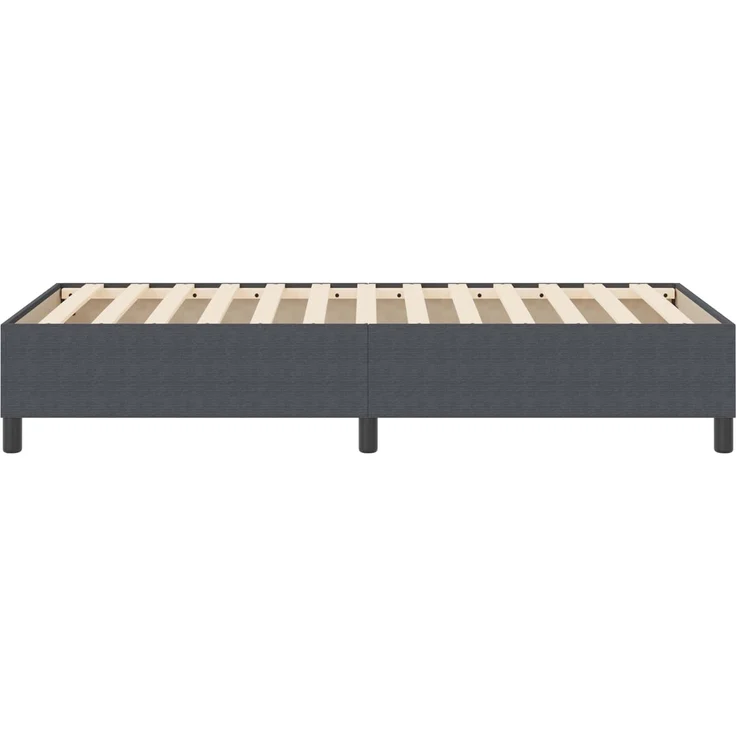 vidaXL Plattformbettgestell Dunkelgrau 100 x 200 cm Cordstoff 3337393 – Bild 6