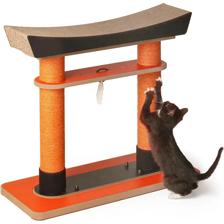 Canadian Cat Company Kratzbrett Katzen Design-Kratzmöbel, Kratzbaum, Kratzstamm, 68 x 28 x 65 cm