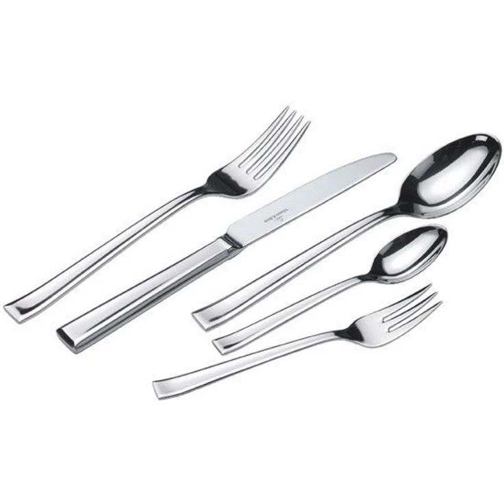 Villeroy & Boch 'Victor' Tafelbesteck 30-teilig, Edelstahl silber – Bild 1