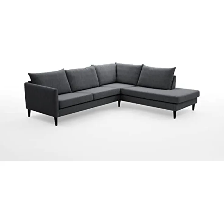 Atlantic Home Collection Ecksofa mit Ottomane rechts