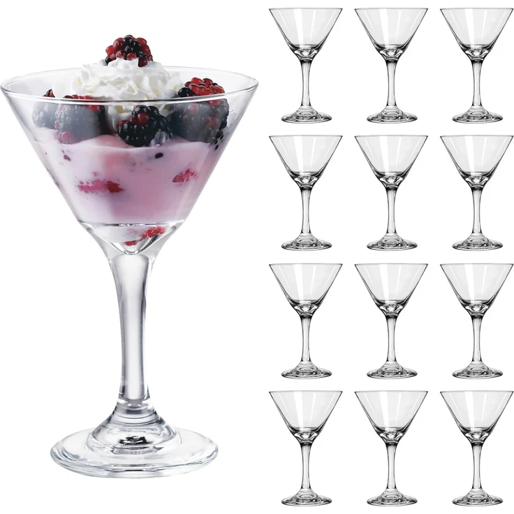 LIBBEY Martiniglas Libbey Trinkglas, 12er Set -EMBASSY-, 12-tlg, Glas, 266 ml, hochwertig verarbeitet, im modernen Design