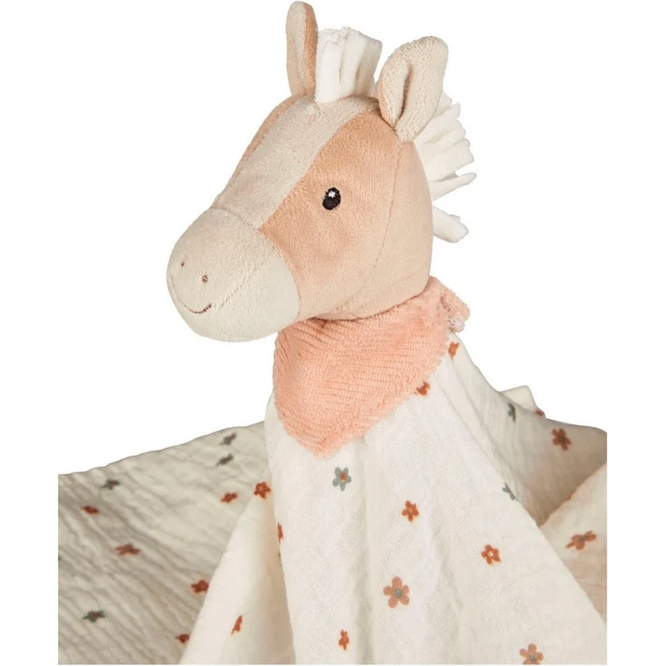 Sterntaler Schmusetuch L Pferd Sunny - Baby Kuscheltuch aus weichem Stoff - Baby und Kinder Schnuffeltuch zum Kuscheln und Greifen - Kuscheltier für zu Hause & Unterwegs, ecru – Bild 2