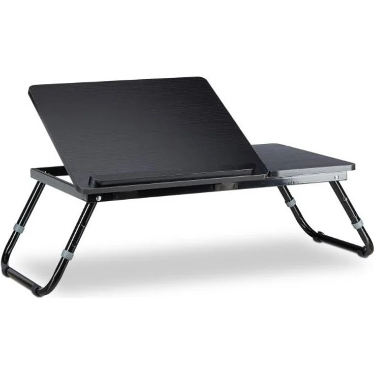 Laptoptisch fürs Bett schwarz 10013215 – Bild 8