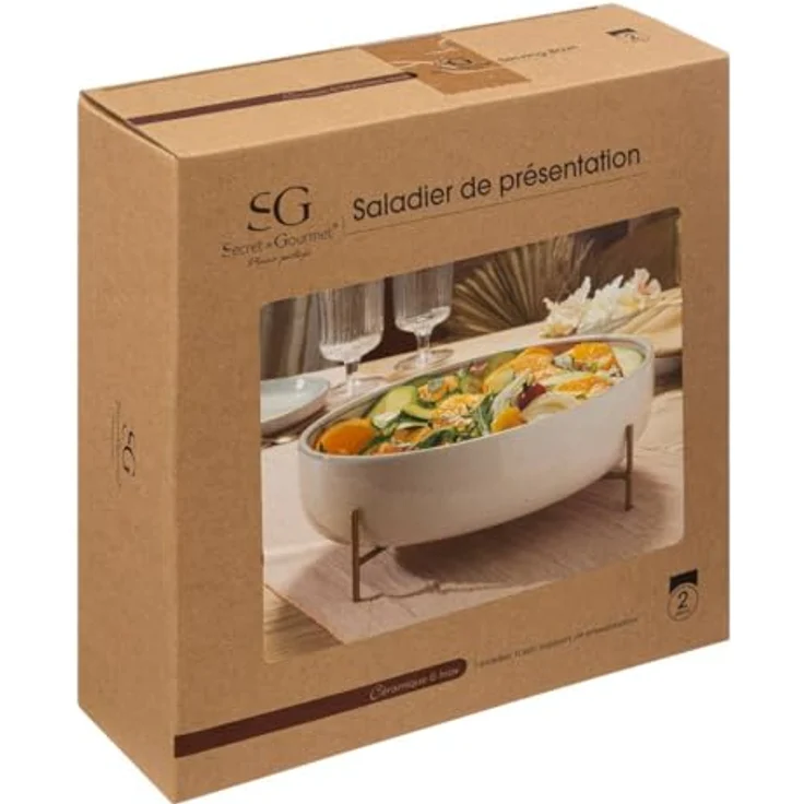 Salatschüssel auf Gestell 5-FIVE – Bild 3