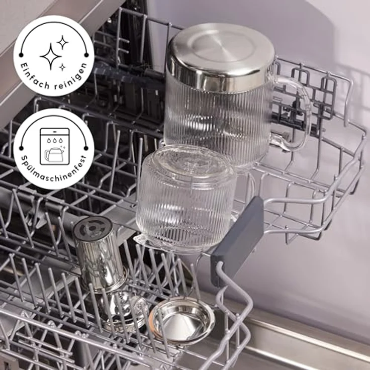 Karaca Teekanne Karaca Kelly Induktions-Glas-Teekannen-Set, 2.1L, Hitzebeständig – Bild 10