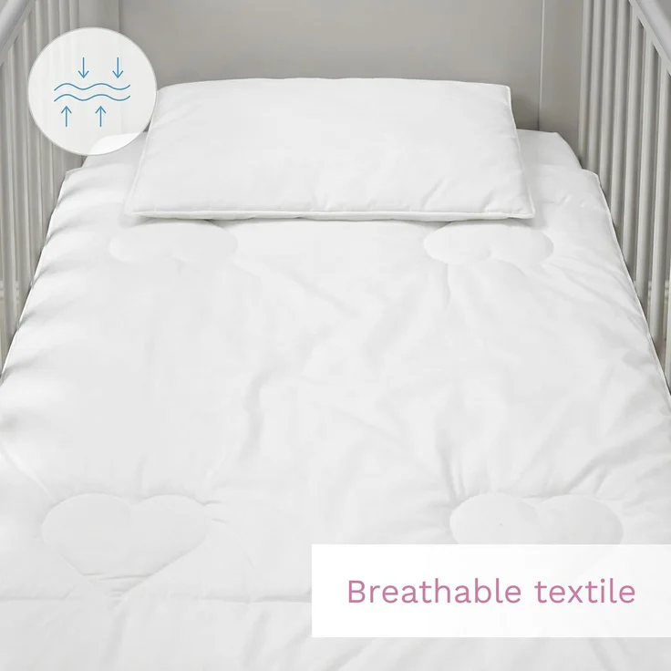 Baby Comfort Bettwäsche-Set für Kleinkinder, 150x120 cm – Bild 6