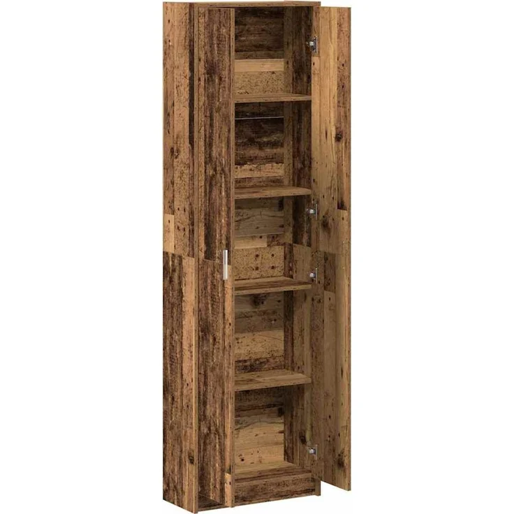 vidaXL Kleiderschrank Altholz 55 x 25 x 189 cm 3334015 – Bild 5