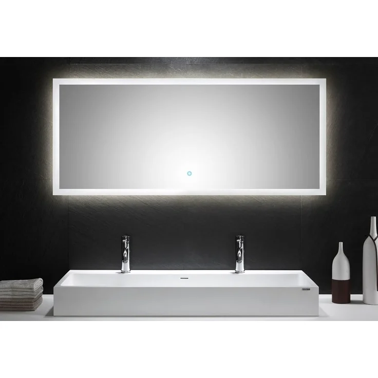 LED Spiegel 140x60 cm mit Touch Bedienung – Bild 1