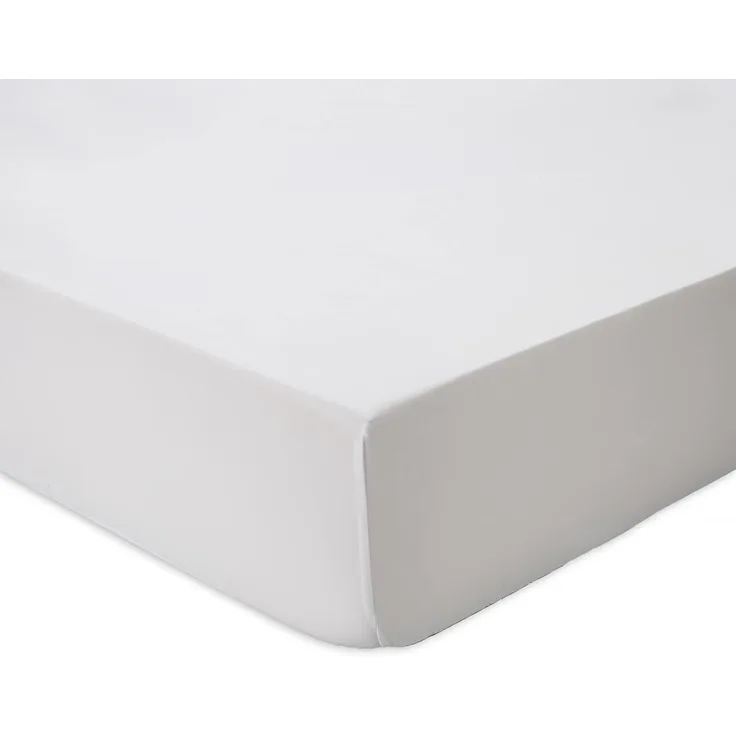 Urbanara Spannbettlaken Oufeiro Spannbettlaken aus 100% Bio-Baumwolle, Baumwolle, Gummizug: umlaufend, (1 Stück), Reine Bio-Baumwolle, In edler Satin-Webung, Mit praktischem Gummizug