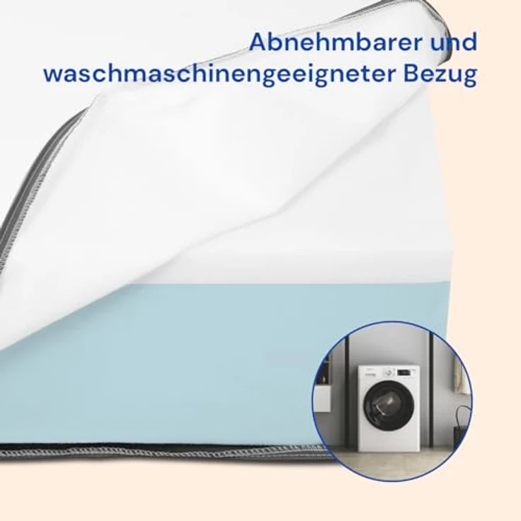 Geriafy - Orthopädische viskoelastische Matratze | 20 cm Dicke | Frisches und weiches Gewebe | Geeignet für verstellbare und Normale Betten (105x190) – Bild 6