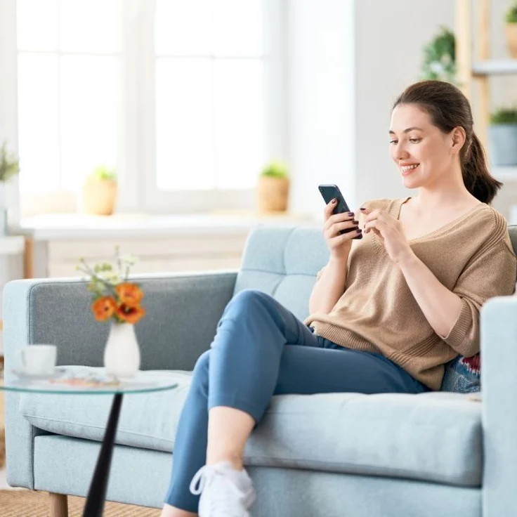 Schwarzer Beistelltisch aus Glas – Bild 3