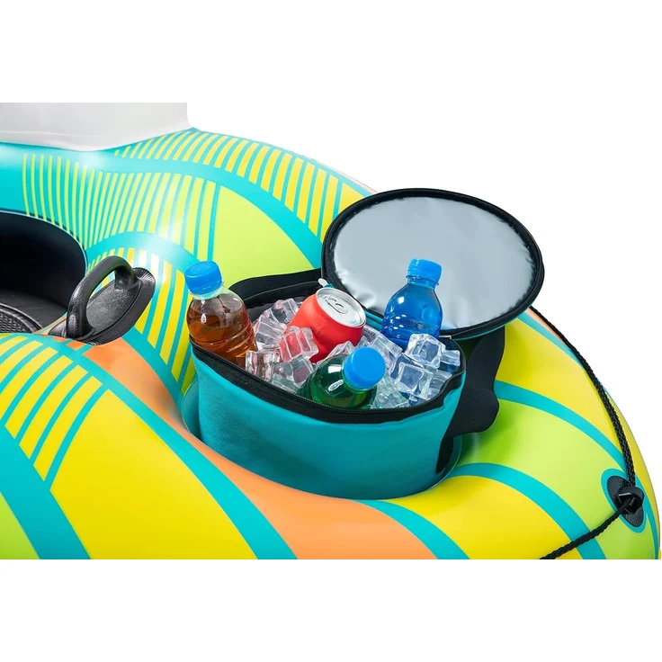 Hydro-Force™ Alpine Schwimmring mit Rückenlehne & Kühltasche 169 x 137 cm – Bild 10