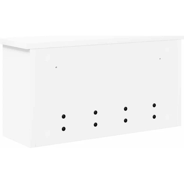 vidaXL Wandmontierter nachttisch Weiß 50 x 16 x 26 cm 874307 – Bild 7