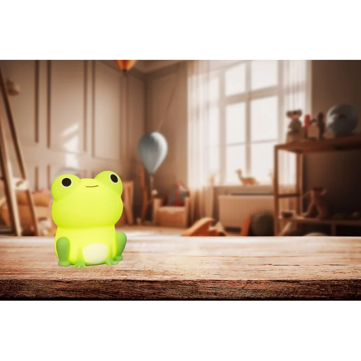 easy! BY FHL LED Tischleuchte Willi - Children Nachtleuchte, Dimmfunktion, Farbwechsel, Timerfunktion, USB-Ladefunktion, LED fest integriert, Warmweiß, lange Leuchtdauer – Bild 2