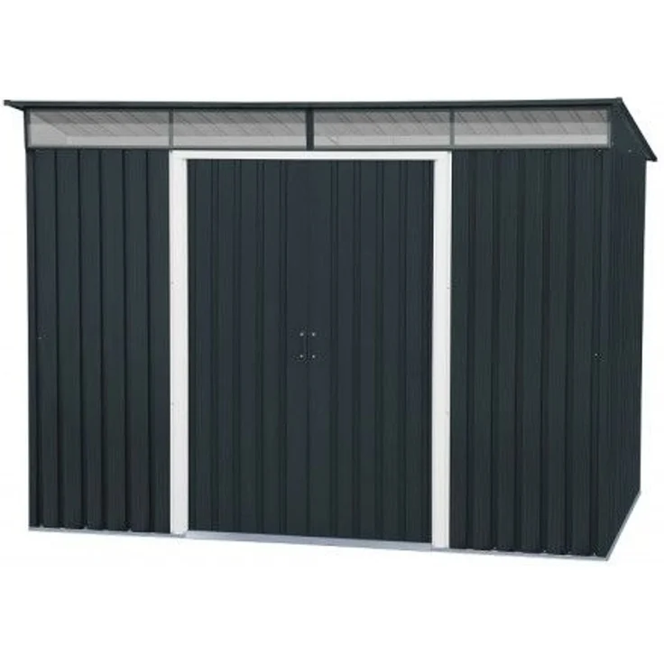 Duramax Metallgerätehaus Pent Roof Skylight 8 x 6 263,5 x 184,5 x 202 cm – Bild 4