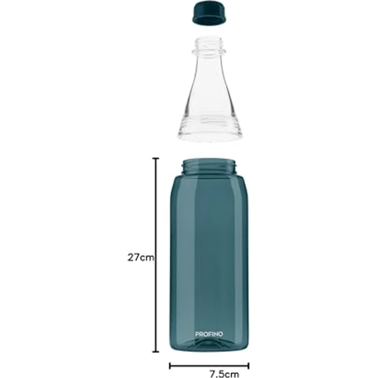 Trinkflasche PROFINO SPARKLE LB 27.70x7.50 cm blau – Bild 9